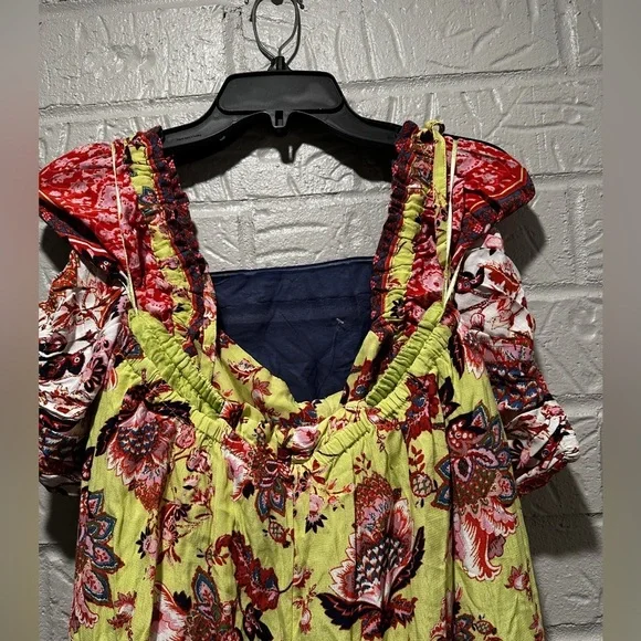 New Bali Citrus Skies One-Piece Jumpsuit Size Medium - Picture 10 of 16